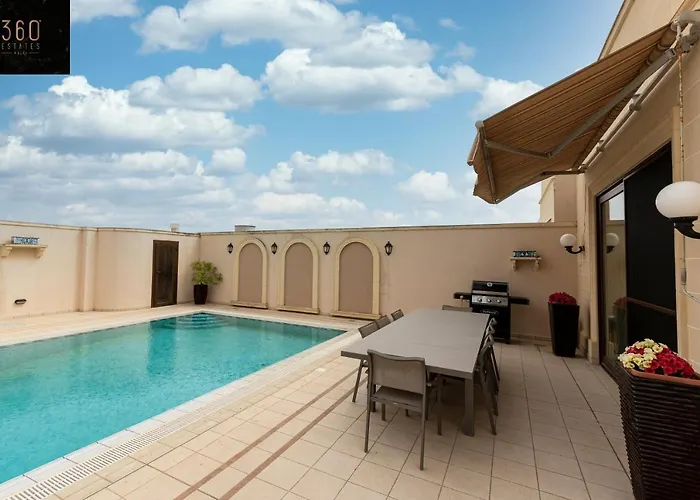 Apartamento Lux With Amazing Bbq, Pool Area & Wifi By 360 Estates Is-Swieqi