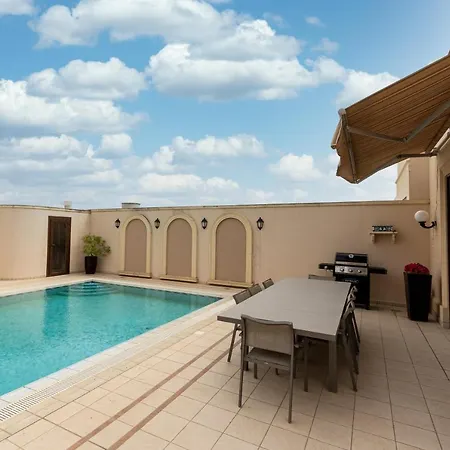 شقة Lux With Amazing Bbq, Pool Area & Wifi By 360 Estates Is-Swieqi