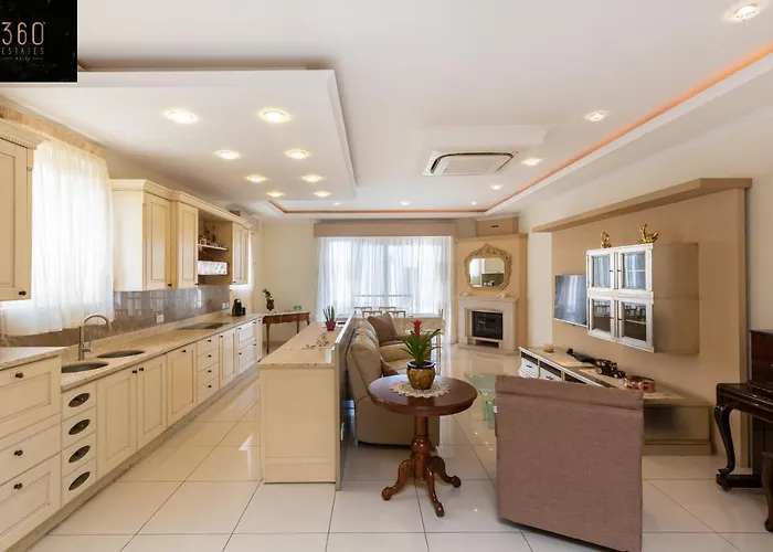 Lux With Amazing Bbq, Pool Area & Wifi By 360 Estates Διαμέρισμα Is-Swieqi
