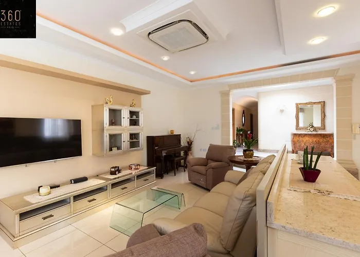 Lux With Amazing Bbq, Pool Area & Wifi By 360 Estates Is-Swieqi